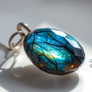 Pendentif labradorite