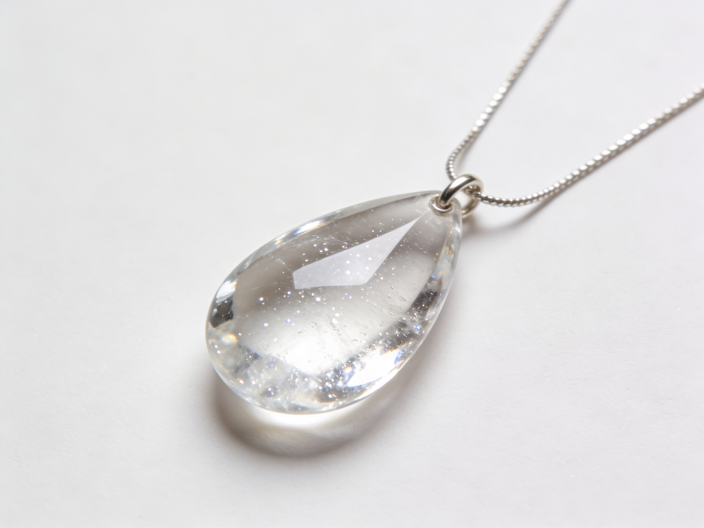 Pendentif cristal de roche